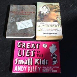 3 Books to Make You Laugh - Great Lies to Tell Small Kids / Worst Case Scenario